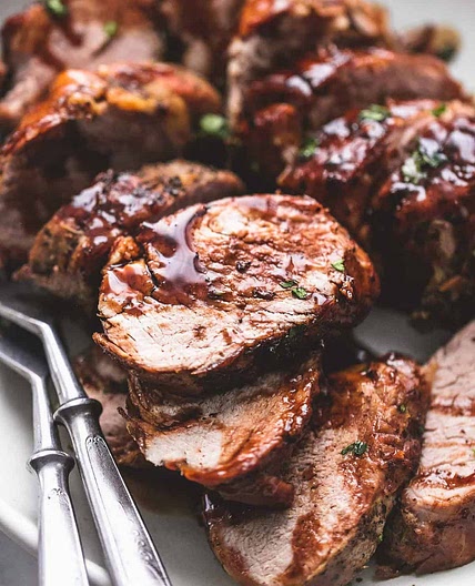 Instant Pot Balsamic Pork Tenderloin