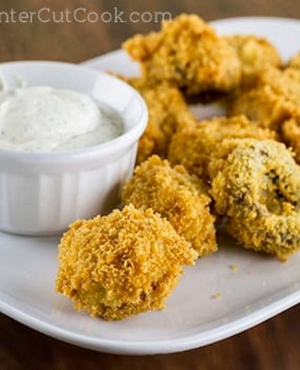 Crispy Breaded Mushrooms