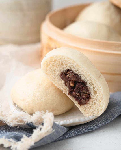 Red Bean Buns Recipe | Catherine Desserts