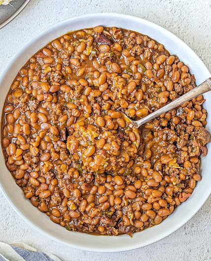 Baked Beans with Hamburger