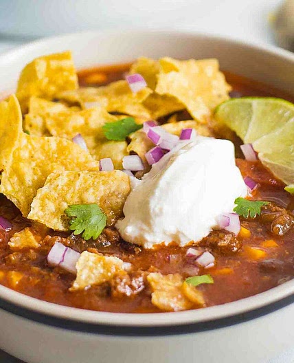 Slow Cooker Taco Soup