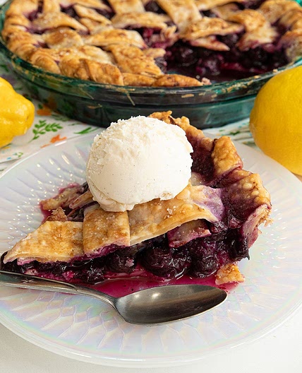 Blueberry Lemon Pie