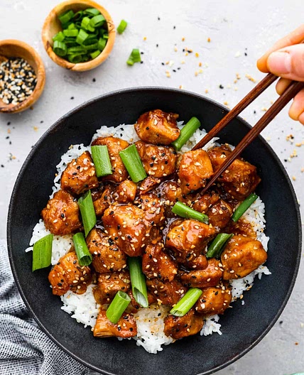 Slow Cooker General Tso's Chicken