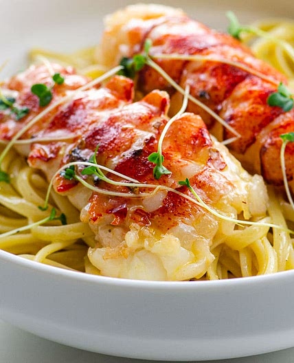 Butter Poached Lobster Tails