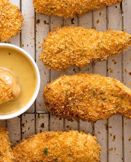 Crispy Oven Baked Chicken Tenders