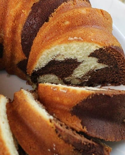 Marble Bundt Cake