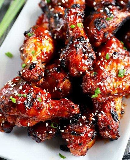 Crispy Korean BBQ Chicken Wings
