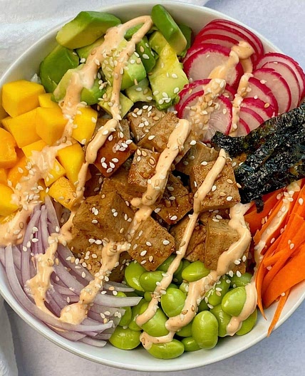 Tofu Poke Bowl