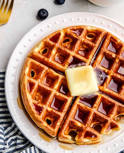 Greek Yogurt Waffles