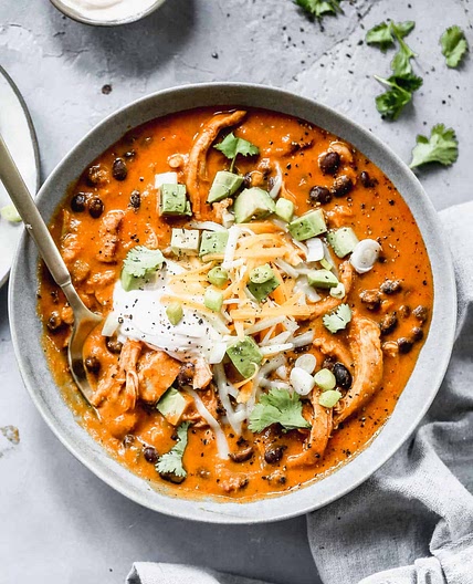 Chicken Enchilada Soup