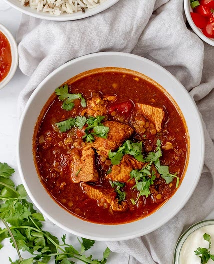 Chicken Dhansak Curry