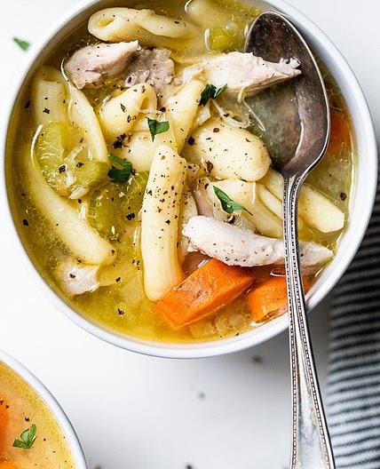 Chicken and Cavatelli Soup
