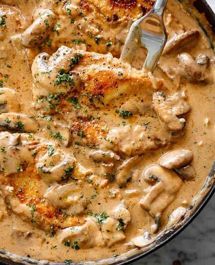 Chicken Stroganoff