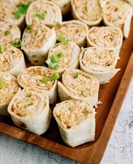 Chicken Taco Roll-ups (Pinwheels)