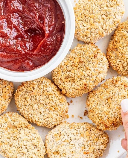 Crispy Chickpea Nuggets (vegan & gluten-free!)