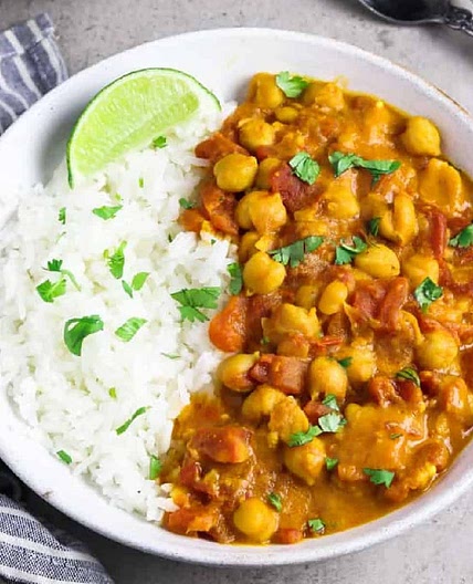Easy Vegan Chickpea Curry