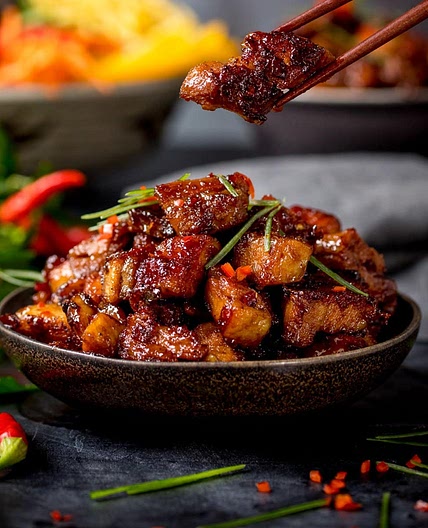 Sticky Chinese Pork Belly