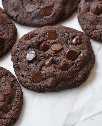 Double Chocolate Chip Cookies