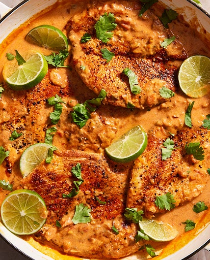 One-Pan Coconut-Lime Chicken