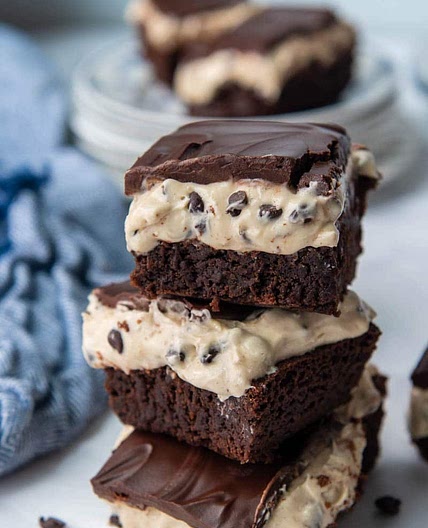 Cookie Dough Brownies Recipe
