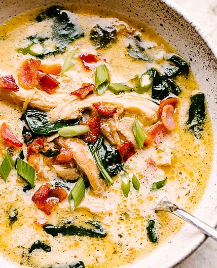 Creamy Crack Chicken Soup
