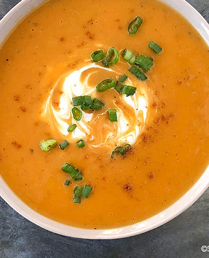 Creamy Sweet Potato Soup Recipe