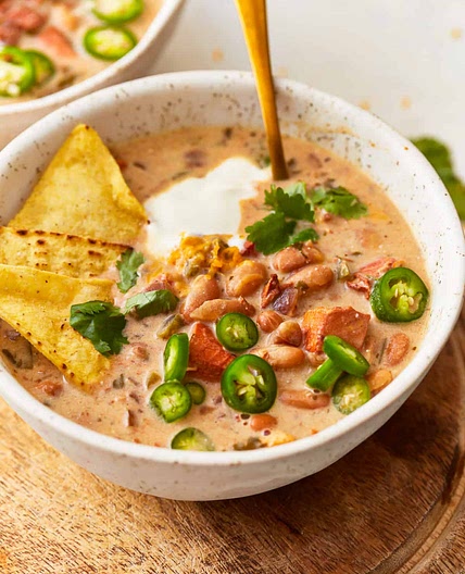 Creamy White Chicken Chili Recipe
