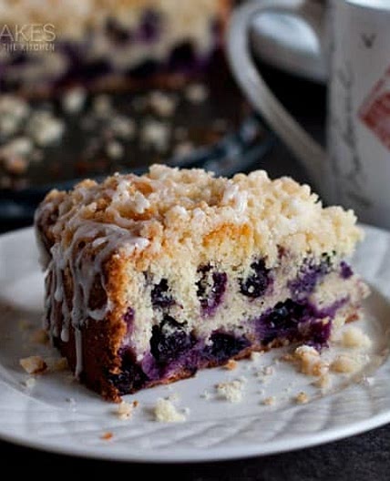 Lemon Blueberry Coffee Cake