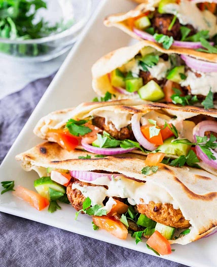 The Ultimate Falafel Pita Sandwich