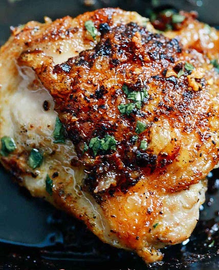 Garlic Butter Chicken Thighs