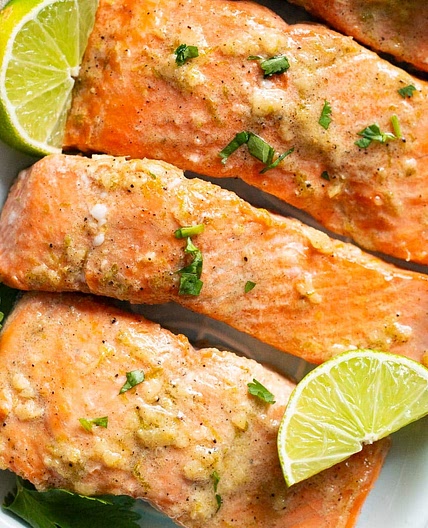 Lime Ginger Salmon