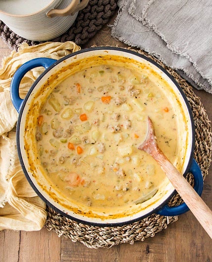 Easy Sausage Potato Soup