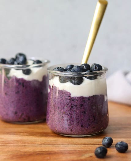 Easy Blueberry Chia Pudding