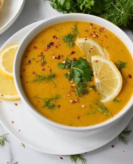 Lemon Lentil Soup Recipe