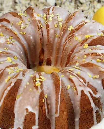 Cold Oven Lemon Pound Cake