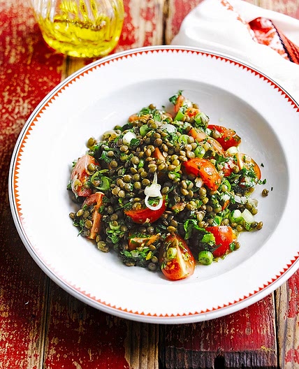 Lentil tabbouleh