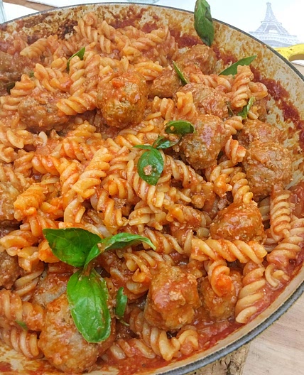 Pasta With Meatballs Recipe
