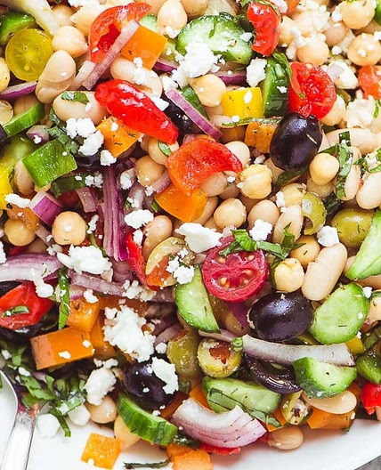 Mediterranean Bean Salad
