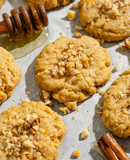 Melomakarona (Greek Honey Cookies)