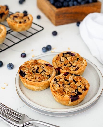 Mini Blueberry Pies