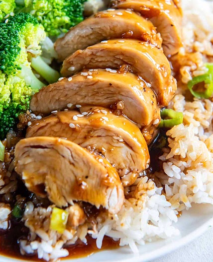 Honey Garlic Instant Pot Chicken Breasts