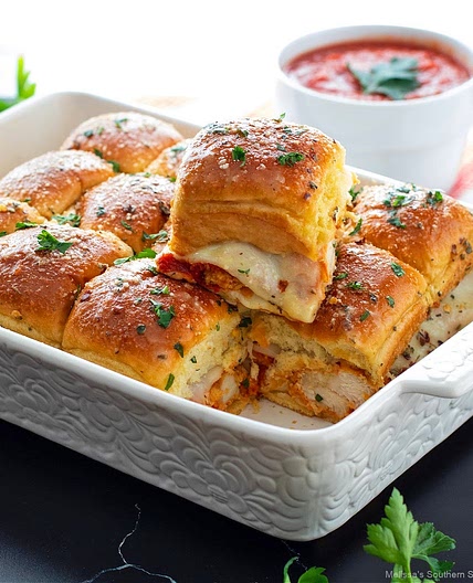 Chicken Parmesan Sliders