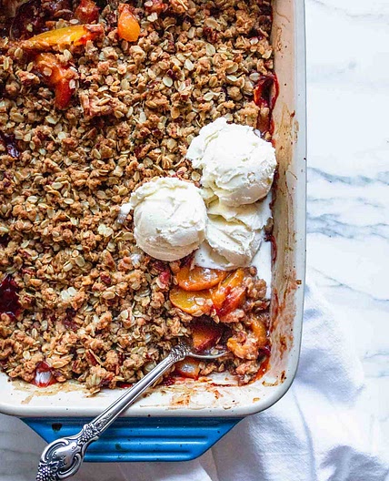 Stone Fruit Crisp