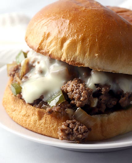 Cheesesteak Style Sloppy Joes