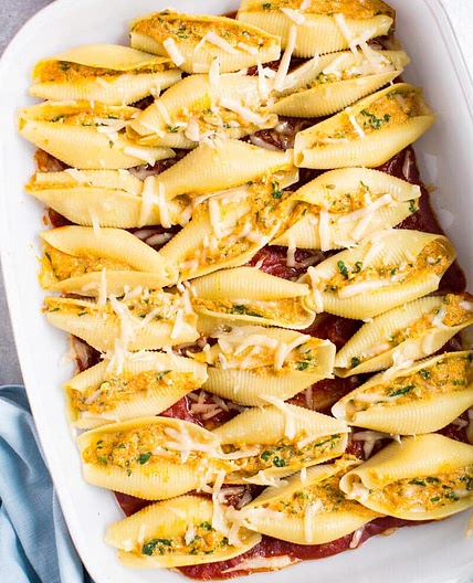 Pumpkin Stuffed Shells