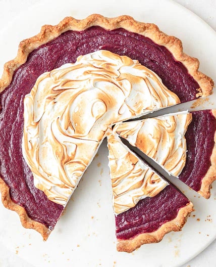 Purple Sweet Potato Pie