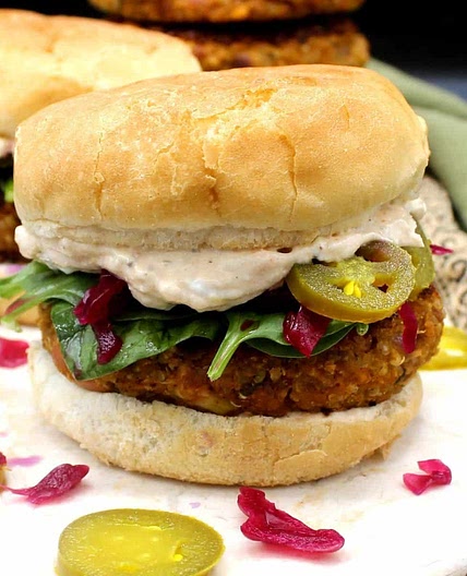 Quinoa Bean Burger