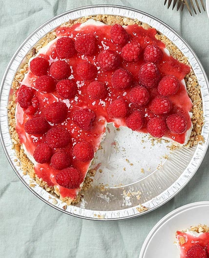 Contest-Winning Raspberry Cream Pie