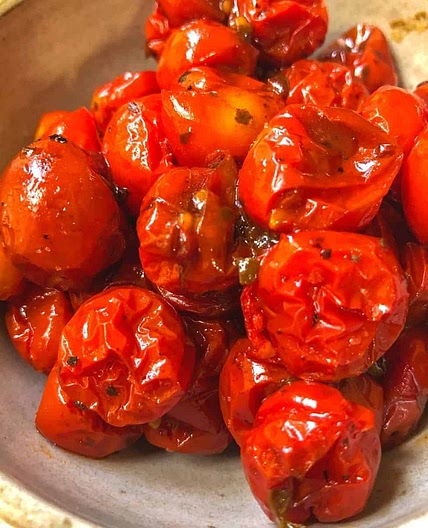 Slow Roasted Cherry Tomatoes