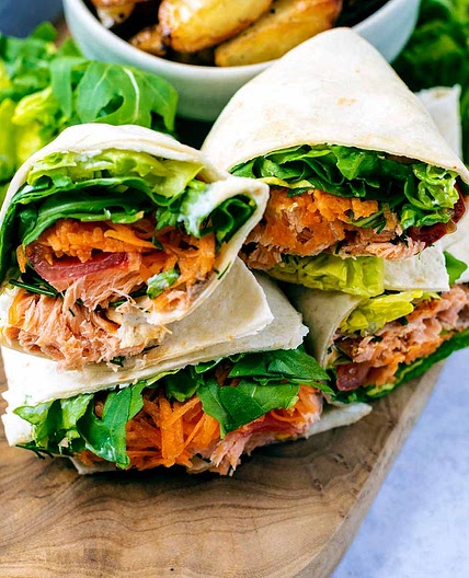 Salmon Wraps